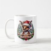 Kerst Kangaroe Kaffeetasse (Links)