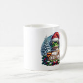 Kerst Kikker Kaffeetasse (VorderseiteRechts)