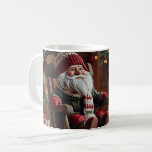 Kerst mok kaffeetasse (Vorderseite Links)