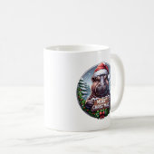 Kerst Nijlpaard Kaffeetasse (VorderseiteRechts)