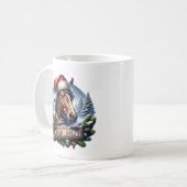 Kerst Paard Kaffeetasse (Vorderseite Links)