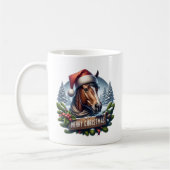 Kerst Paard Kaffeetasse (Links)