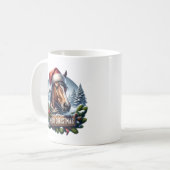 Kerst Paard Kaffeetasse (Vorderseite Links)