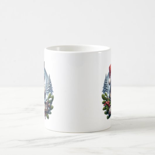 Kerst Paard Kaffeetasse (Mittel)