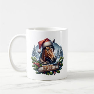 Kerst Paard Kaffeetasse