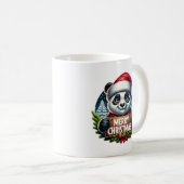 Kerst Panda Kaffeetasse (VorderseiteRechts)