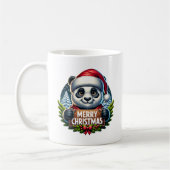 Kerst Panda Kaffeetasse (Links)