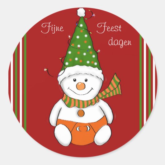 kerst stickers ... (Vorderseite)
