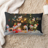 Kerst zoekplaatje van de Fubby's. Lendenkissen (Decke)