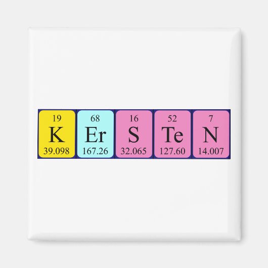 Kersten Periodenmagnet Magnet (Vorne)