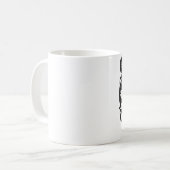 Kersten Wappen (Familienwappen) Kaffeetasse (Vorderseite Links)