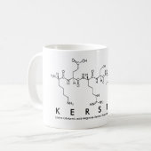 Kerstin Peptidname Tasse (Vorderseite Links)