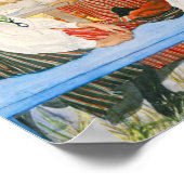 Kerstis Geburtstag von Carl Larsson Poster (Ecke)