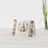 Kerstkaart kabouter feiertagskarte (Vorderseite)