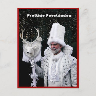 Kerstkaart Winterkoning Venetië (Niederlande) Postkarte