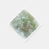 Kerstmis servetten - papier serviette (Ecke)