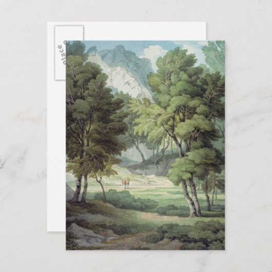 Kerswell, Devon Postkarte (Vorne/Hinten)