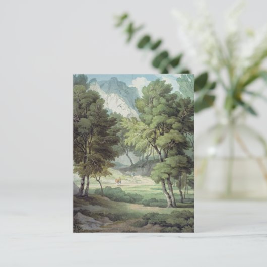 Kerswell, Devon Postkarte (Stehend Vorderseite)