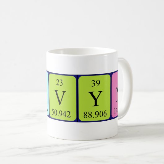 Kervyn Periodenname Tasse (VorderseiteRechts)