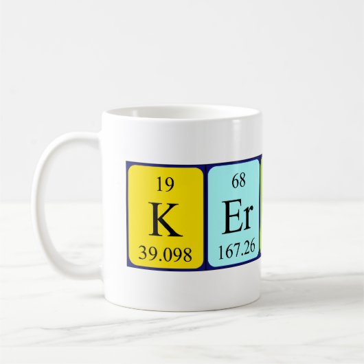 Kervyn Periodenname Tasse (Links)