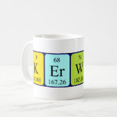 Kerwin Periodenname Tasse (Vorderseite Links)