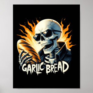 Kery Ker Brot zu Halloween Skeleton Kerker Brot Lo Poster