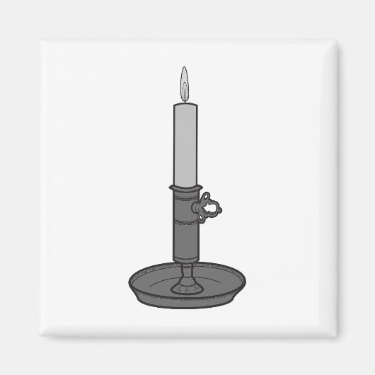 Kerze 01 magnet (Vorne)