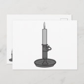 Kerze 01 postkarte (Vorne/Hinten)