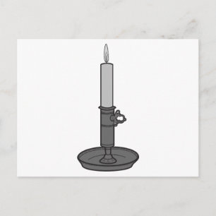 Kerze 01 postkarte