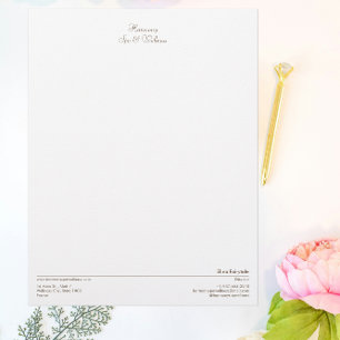 Kerze, Brush, Wellness-Center & Wellness Letterhea Briefbogen