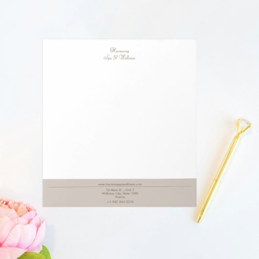 Kerze, Brush, Wellness-Center & Wellness Notizblock