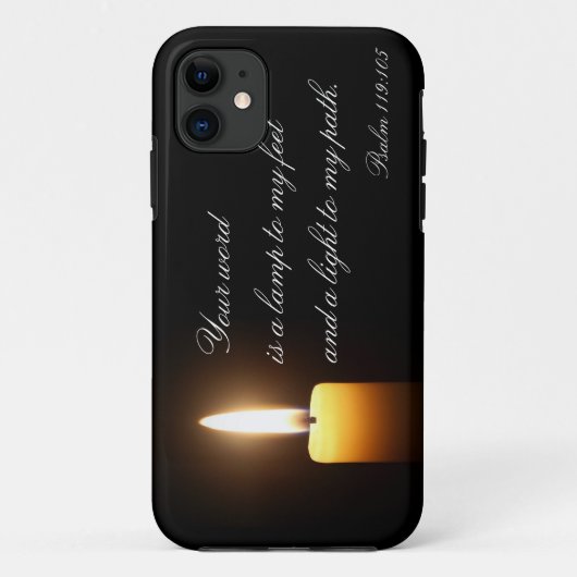 Kerze im Dunkeln Case-Mate iPhone Hülle (Rückseite)