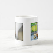 Kerze - Im Fenster Kaffeetasse (Mittel)
