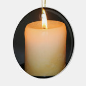 Kerze Keramikornament (Links)