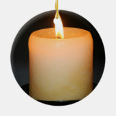 Kerze Keramikornament (Hinten)