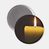 Kerze Magnet (Vorderseite/Rückseite)