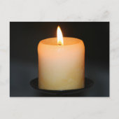 Kerze Postkarte (Vorderseite)