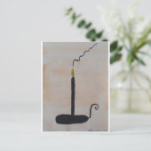 Kerze Postkarte (Stehend Vorderseite)