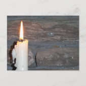 Kerze Postkarte (Vorderseite)