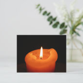 Kerze Postkarte (Stehend Vorderseite)