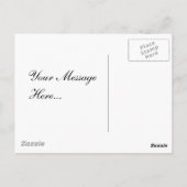 Kerze Postkarte (Rückseite)