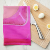 Kerze, süß rosa Liebe Kerzenlicht Handtuch (Viertel Falte)