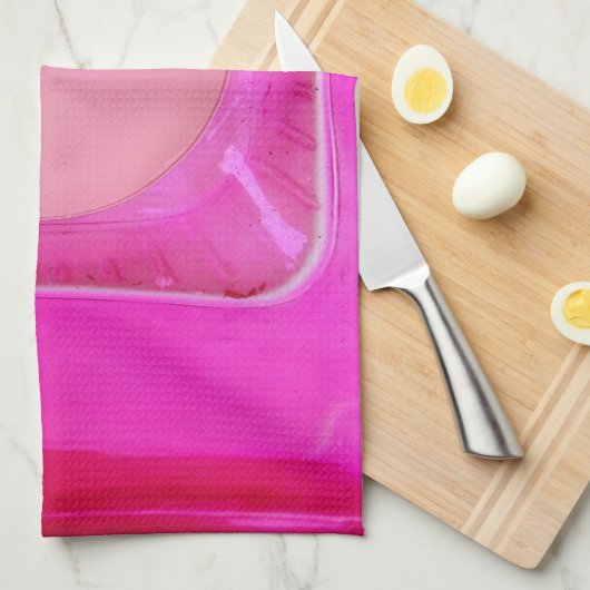 Kerze, süß rosa Liebe Kerzenlicht Handtuch (Viertel Falte)