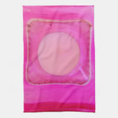 Kerze, süß rosa Liebe Kerzenlicht Handtuch (Vertikal)