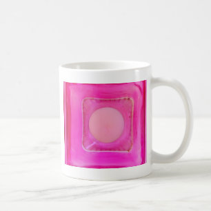 Kerze, süß rosa Liebe Kerzenlicht Kaffeetasse