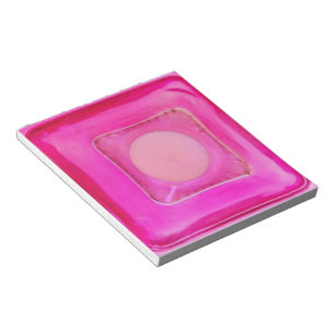 Kerze, süß rosa Liebe Kerzenlicht Notizblock