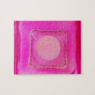 Kerze, süß rosa Liebe Kerzenlicht Puzzle