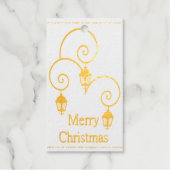 Kerze und Heilige Geschenkanhänger (Vorderseite)