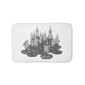 Kerzen Badematte (Vorderseite)