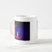 Kerzen-Bild-Mode Kaffeetasse (Vorderseite Links)